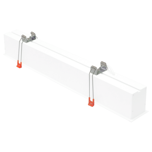 40W white recessed, linear LED luminaire ESNA100_HIGH POWER_Emergency